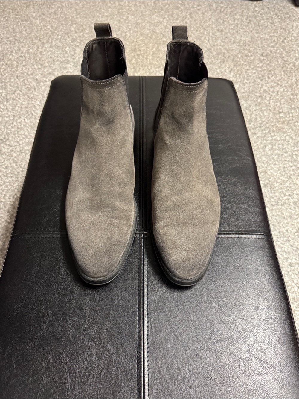 To Boot New York Men's Boots in Gray Suede